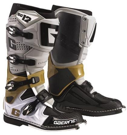 Мотоботы GAERNE SG-12 GREY/BROWN/WHITE