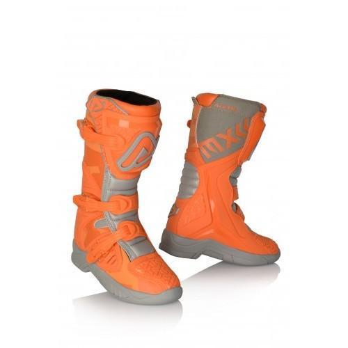 Мотоботы кроссовые ACERBIS X-TEAM KID JR ORANGE/GREY