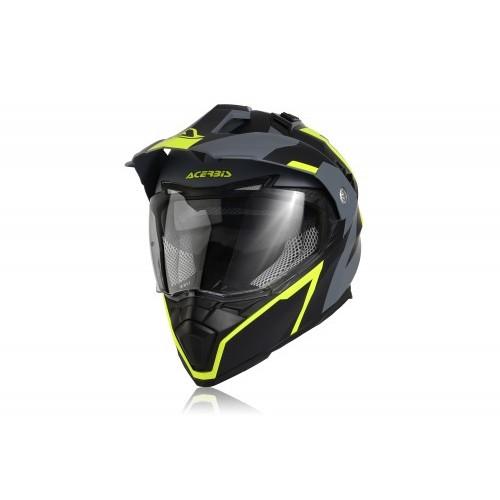 Шлем мотард ACERBIS FLIP FS-606 BLACK/GREY