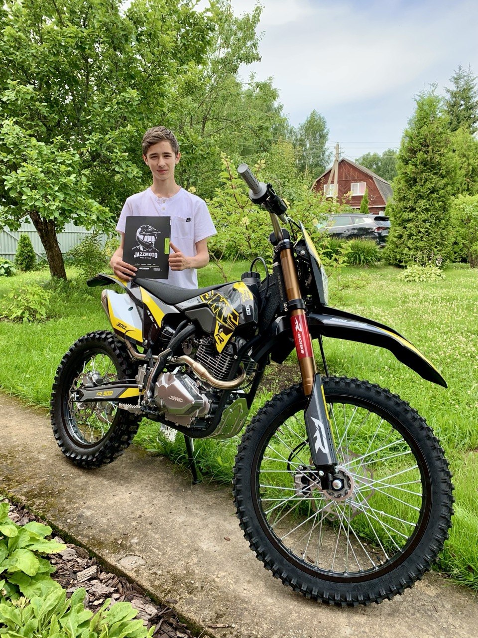Кроссовый мотоцикл JMC 300 FR PR