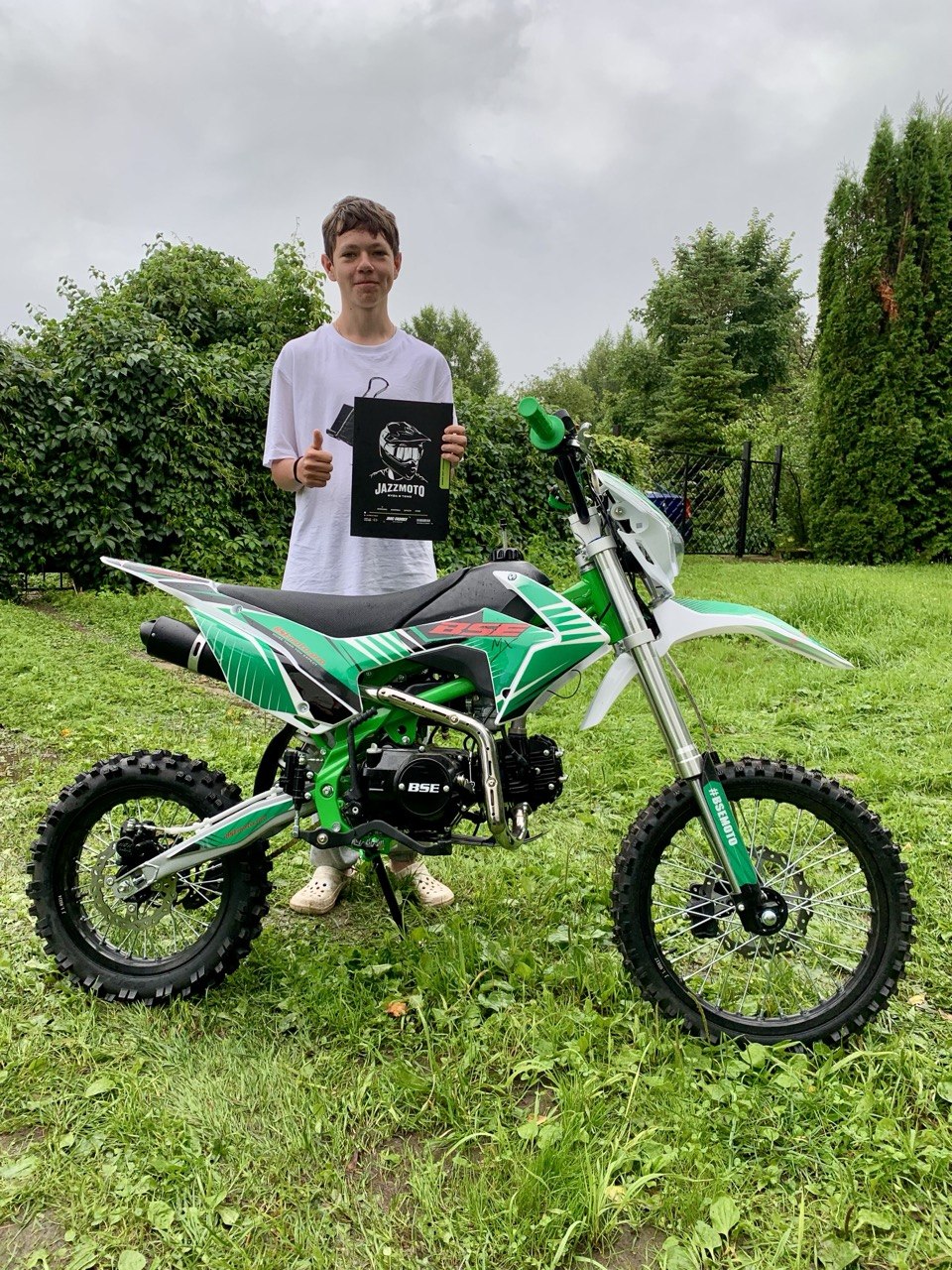 Питбайк BSE MX 125 17/14 Green