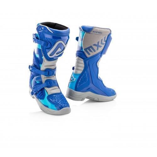 Мотоботы кроссовые ACERBIS X-TEAM KID JR BLUE/GREY